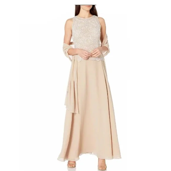 Sleeveless Dresses J Kara Blush Dress J Kara Dresses J Kara Womens